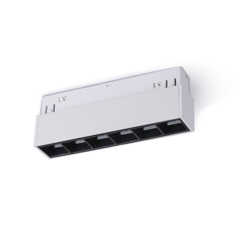 LED linear luminaire for magnetic rail 48V - 6W - UGR16 - White