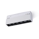 LED linear luminaire for magnetic rail 48V - 6W - UGR16 - White