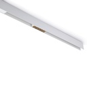 LED linear luminaire for magnetic rail 48V - 6W - UGR16 - White
