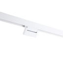 Linear LED adjustable luminaire for magnetic rail 48V - 6W - UGR16 - White