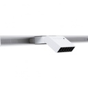 Linear LED adjustable luminaire for magnetic rail 48V - 6W - UGR16 - White