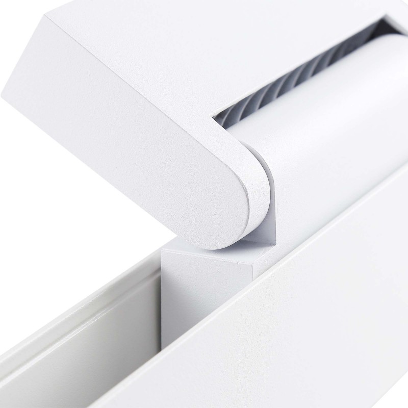Linear LED adjustable luminaire for magnetic rail 48V - 6W - UGR16 - White