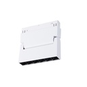 Linear LED adjustable luminaire for magnetic rail 48V - 6W - UGR16 - White