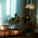 Wicker pendant lamp "Vimet Lite" with switch and socket