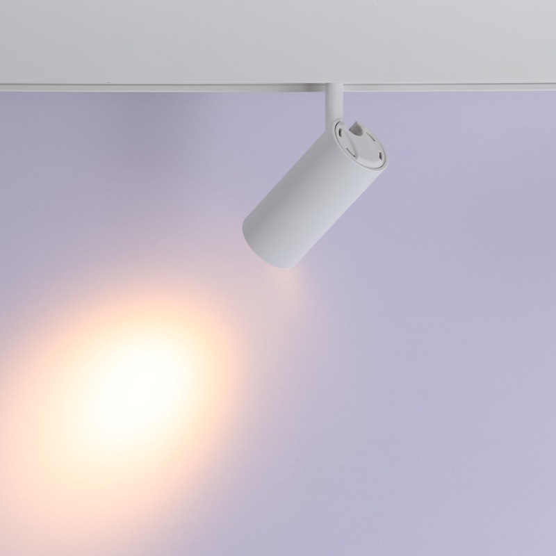 LED spotlight for magnetic rail 48V - 6W - White