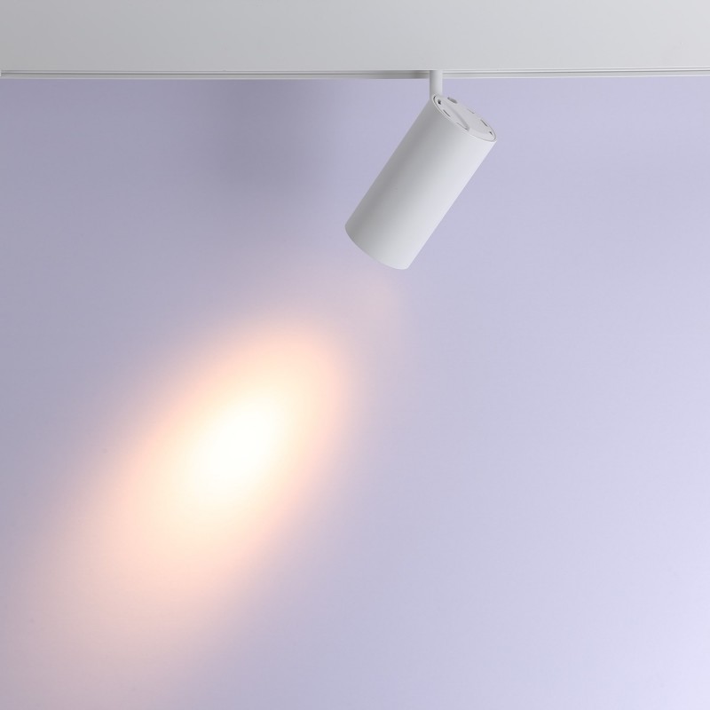 LED spotlight for magnetic track 48V - 18W - White