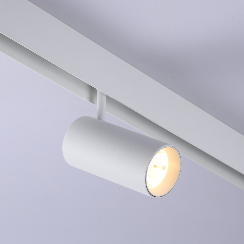 LED spotlight for magnetic track 48V - 18W - White