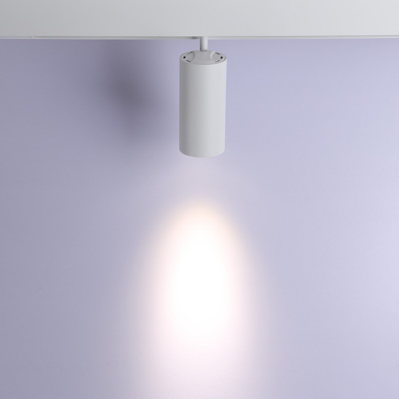 LED spotlight for magnetic track 48V - 18W - White
