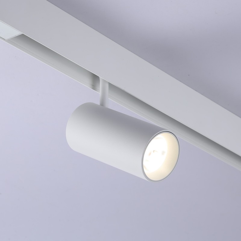 LED spotlight for magnetic track 48V - 18W - White