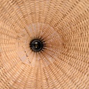 Triple wicker pendant lamp "Bellas 3" - 3xE27
