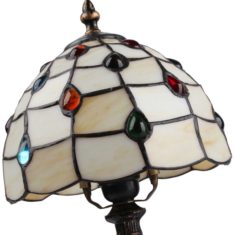 Table lamp "Rafa" inspiration "Tiffany" - Ø 20cm