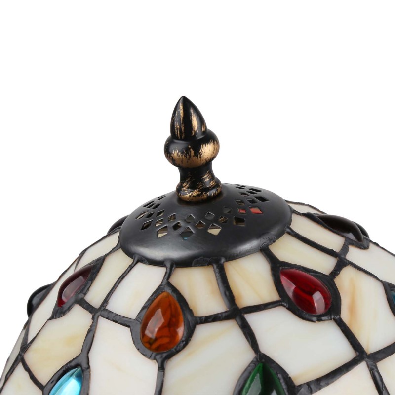Table lamp "Rafa" inspiration "Tiffany" - Ø 20cm