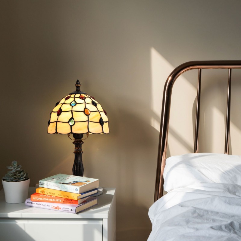 Table lamp "Rafa" inspiration "Tiffany" - Ø 20cm