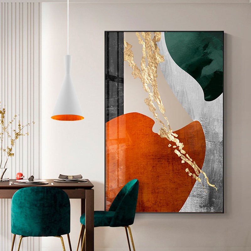 Metal pendant light "Solvang"