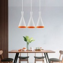 Metal pendant light "Solvang"