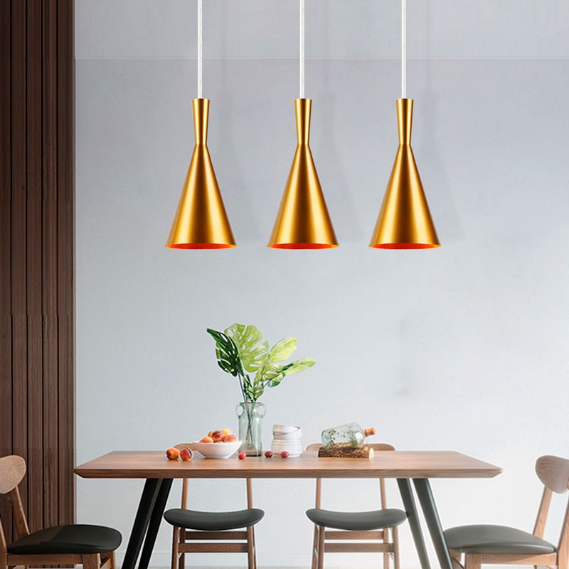 Metal pendant light "Solvang"
