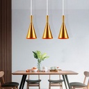 Metal pendant light "Solvang"
