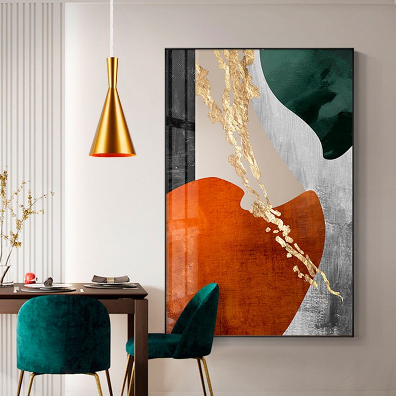 Metal pendant light "Solvang"