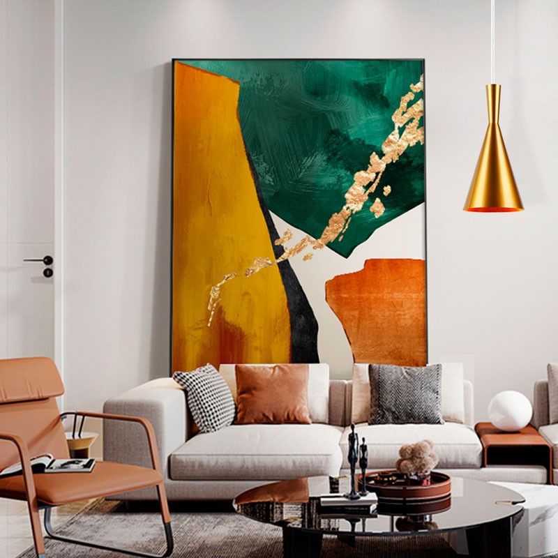 Metal pendant light "Solvang"