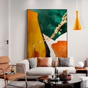 Metal pendant light "Solvang"