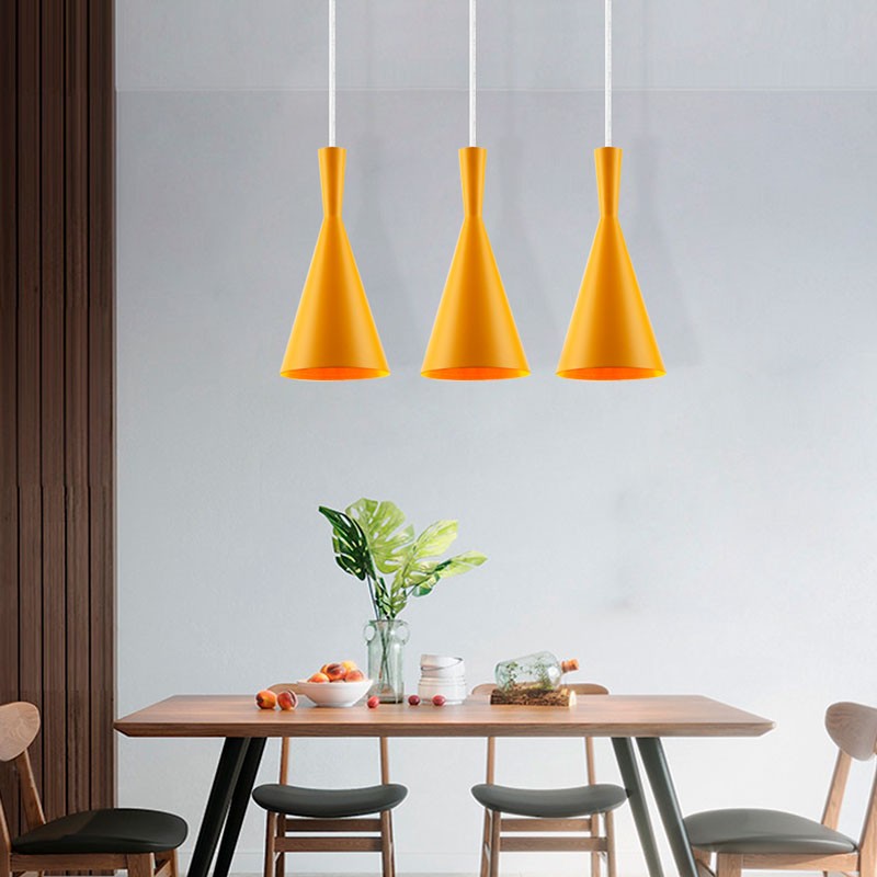 Metal pendant light "Solvang"