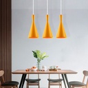 Metal pendant light "Solvang"