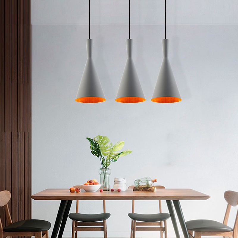 Metal pendant light "Solvang"