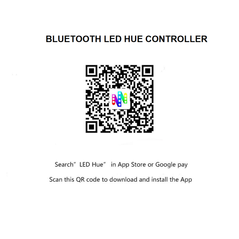 LED Controller IC pixel Bluetooth RGB/RGBW- 5-24V DC - 1024 Pixels