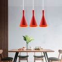 Metal pendant light "Solvang"