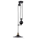 Industrial pendant lamp pulley "CLOCK WORK".