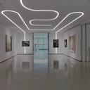 Flexible silicone sleeve to convert LED strip to neon - 30x20mm - 5 meters - Vertical curvature