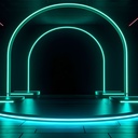 Flexible silicone sleeve to convert LED strip to neon - 30x20mm - 5 meters - Vertical curvature