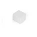 Black start/end cap for flexible silicone sleeve 16x16mm - WOS161616