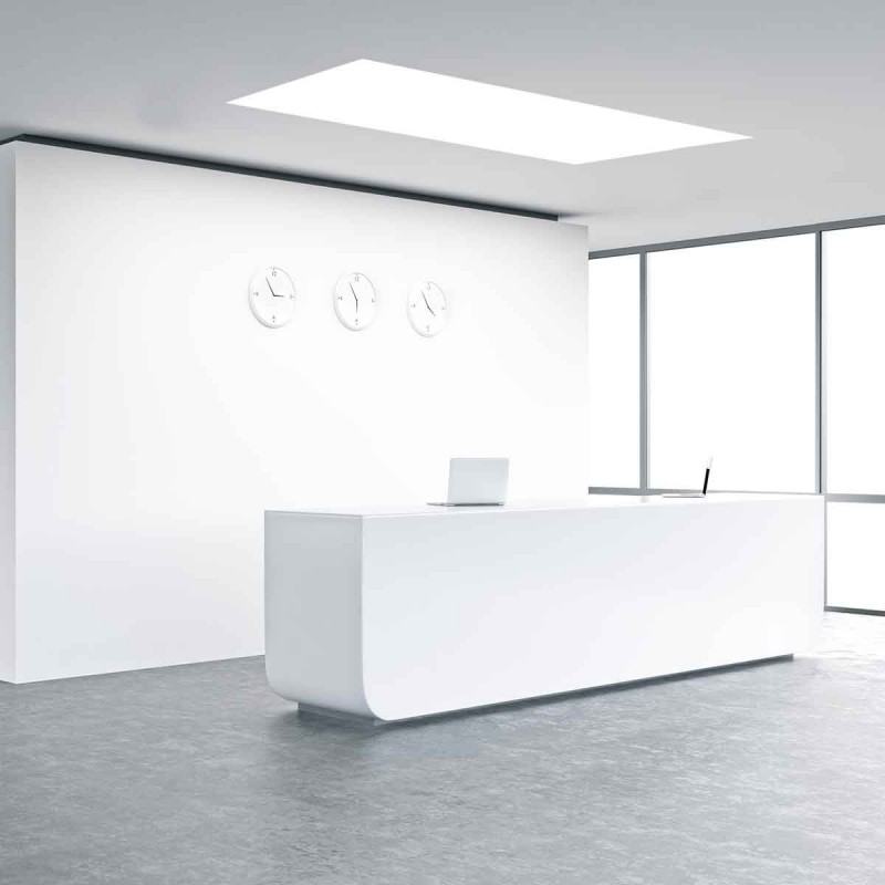 Pack of 12 slim LED panels 120X60cm - PHILIPS Driver - 72W - UGR19