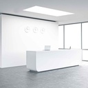 Pack of 12 slim LED panels 120X60cm - PHILIPS Driver - 72W - UGR19
