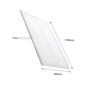Pack of 12 slim LED panels 120X60cm - PHILIPS Driver - 72W - UGR19