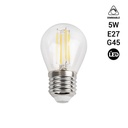 Dimmable LED filament bulb E27 5W G45