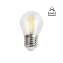 Dimmable LED filament bulb E27 5W G45