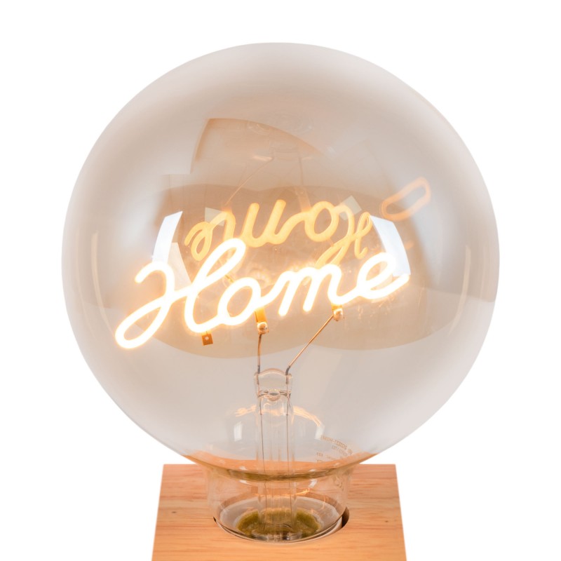 Decorative filament bulb "HOME" E27 G125 - 4W - 2200K