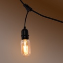 LED filament bulb E27 T45 - 4W - Vintage - 2200K