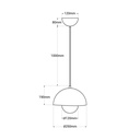 Design pendant lamp "Deco"
