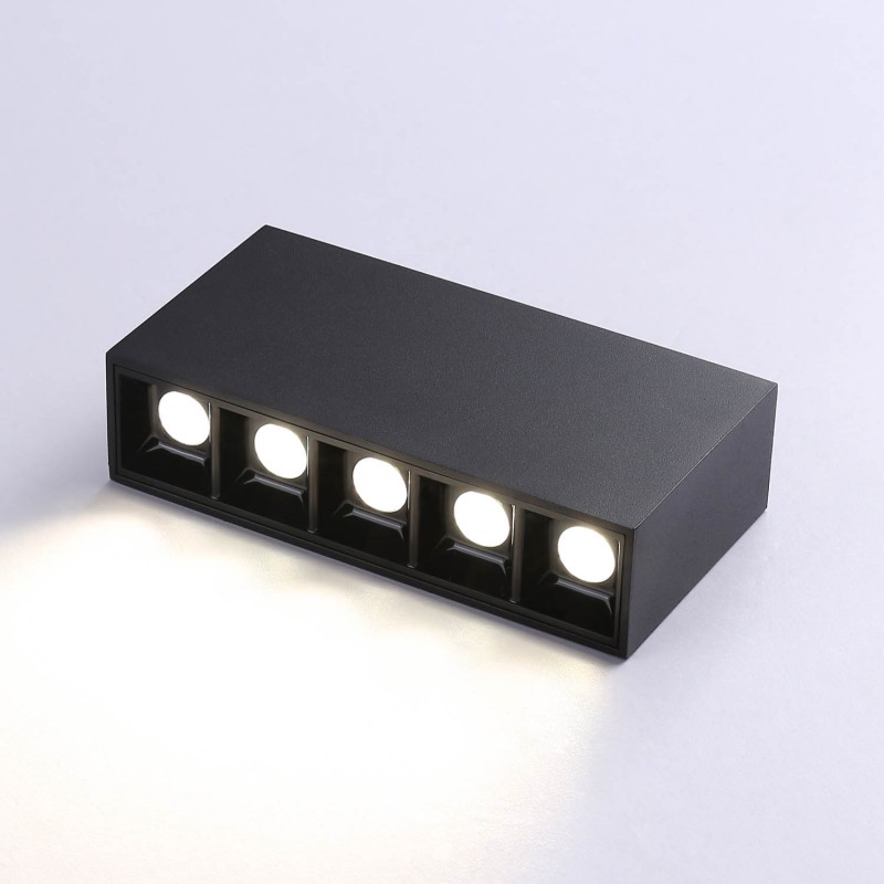 Linear spotlight LED surface white - 10W - UGR18 - CRI90 - OSRAM chip