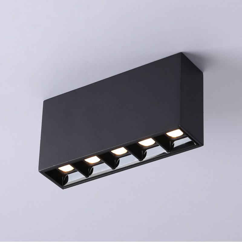 Linear spotlight LED surface white - 10W - UGR18 - CRI90 - OSRAM chip