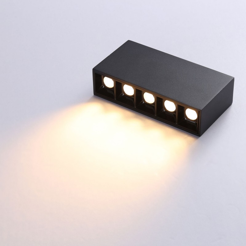 Linear spotlight LED surface white - 10W - UGR18 - CRI90 - OSRAM chip