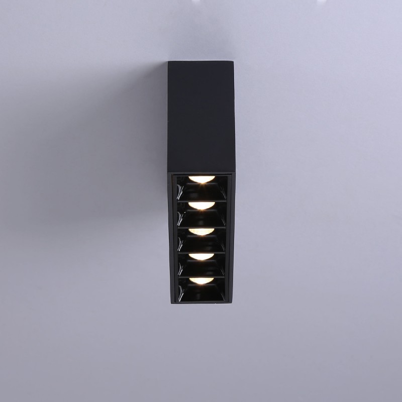 Linear spotlight LED surface white - 10W - UGR18 - CRI90 - OSRAM chip