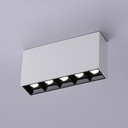 Linear spotlight LED surface white - 10W - UGR18 - CRI90 - OSRAM chip
