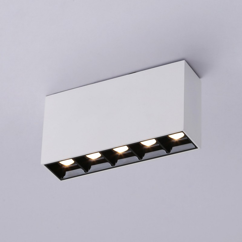 Linear spotlight LED surface white - 10W - UGR18 - CRI90 - OSRAM chip