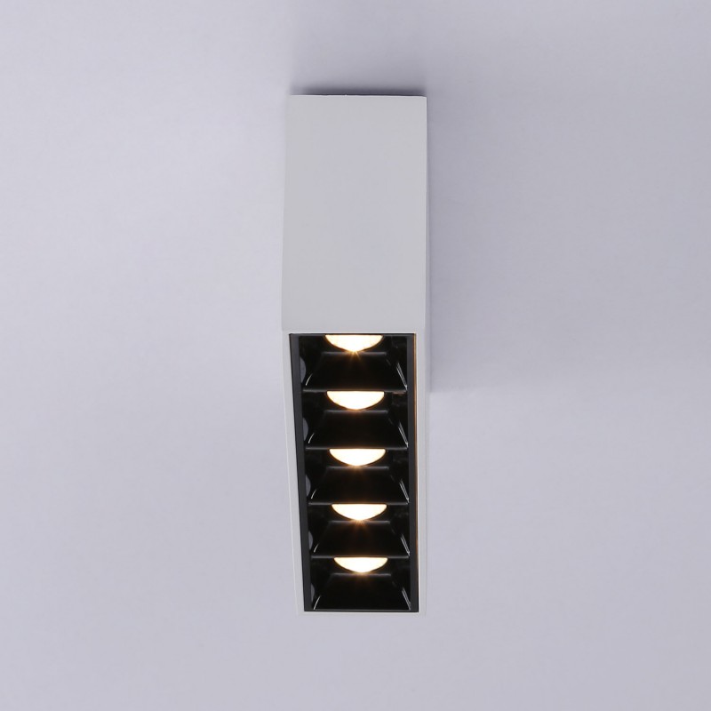 Linear spotlight LED surface white - 10W - UGR18 - CRI90 - OSRAM chip