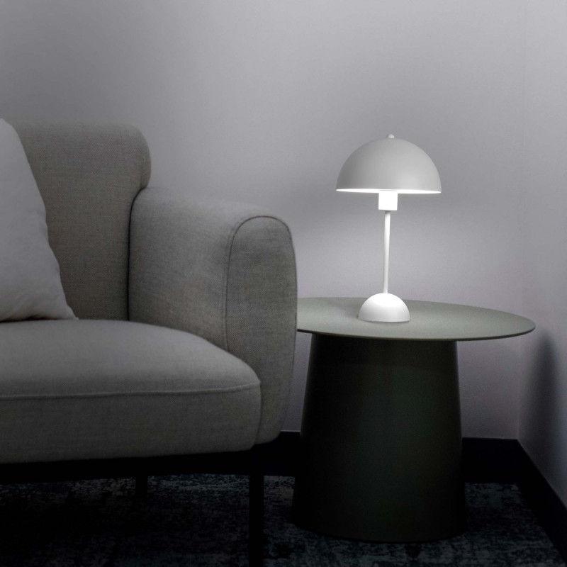 Metal table lamp "Seta" - E27 - With plug and switch