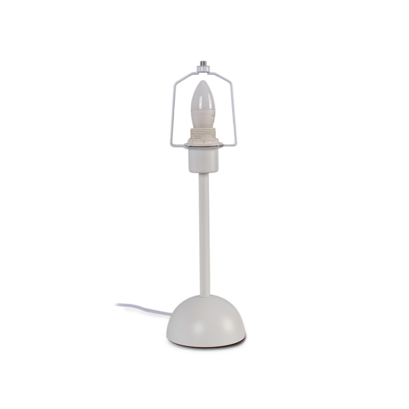 Metal table lamp "Seta" - E27 - With plug and switch